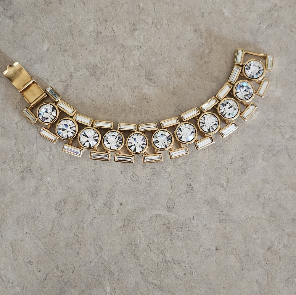 Vintage Napier cristal bracelet